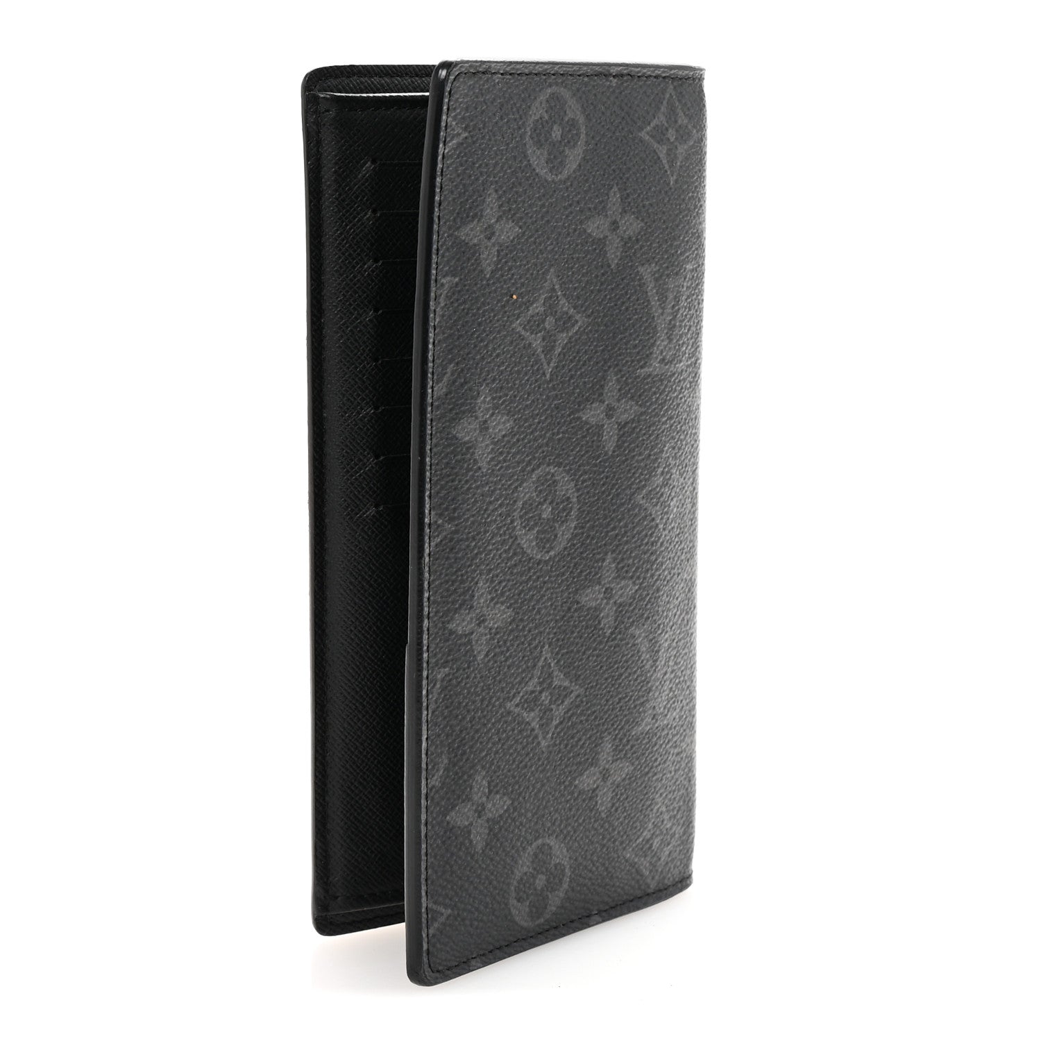 Louis Vuitton Monogram Eclipse Brazza Wallet 3 of 6