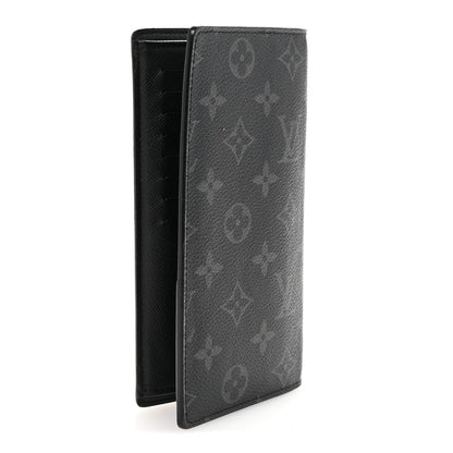 Louis Vuitton Monogram Eclipse Brazza Wallet 3 of 6