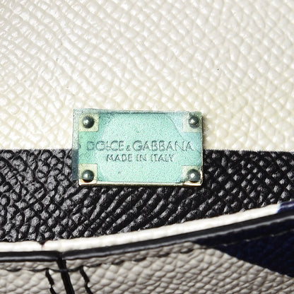 Dolce & Gabbana Dauphine Striped Medium Miss Sicily Satchel Multicolor 8 of 9