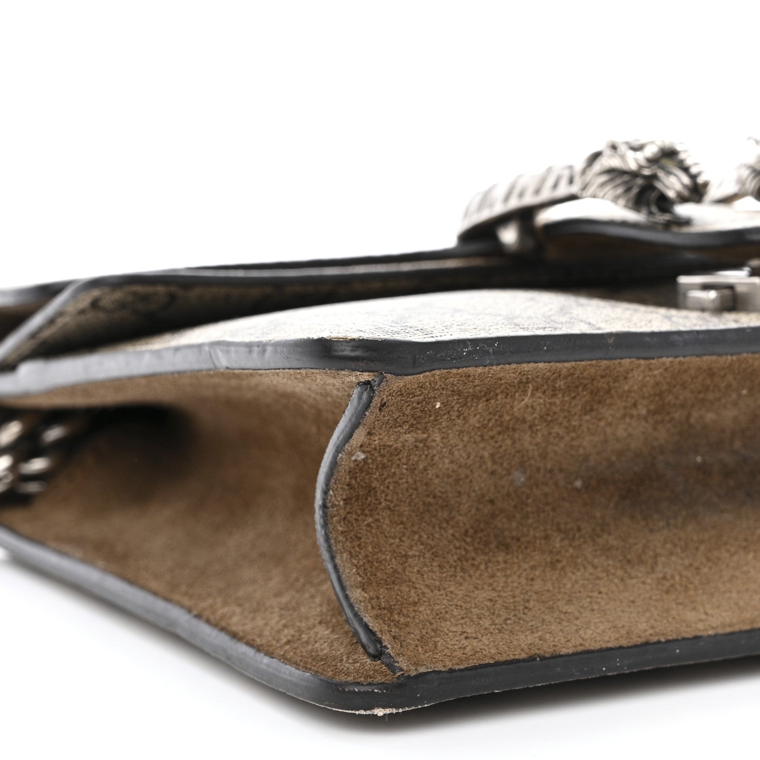Gucci GG Supreme Monogram Mini Dionysus Shoulder Bag Taupe 9 of 13