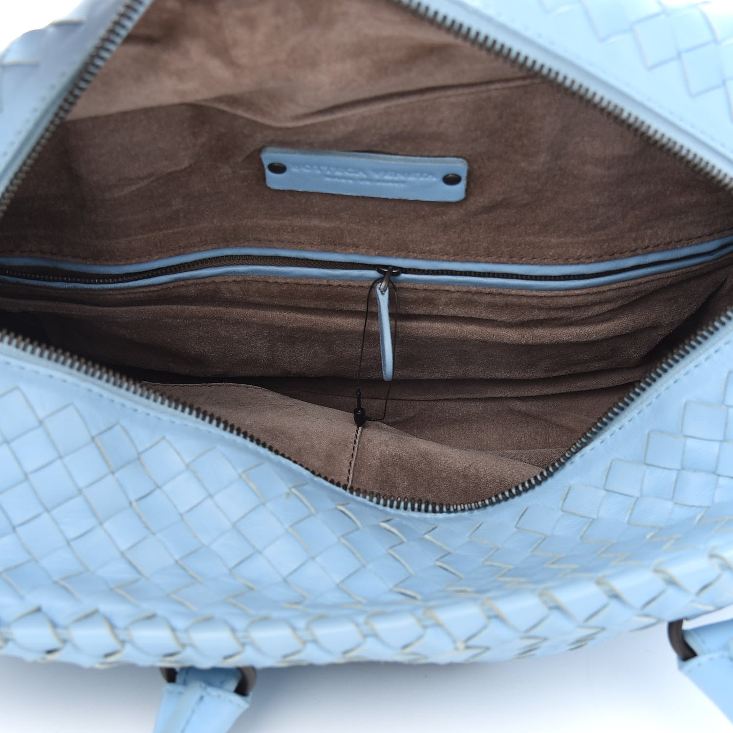 Bottega Veneta Nappa Intrecciato Brick Tote Ciel 5 of 8