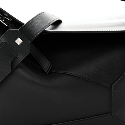 Loewe Calfskin Medium Puzzle Edge Bag Black 7 of 9