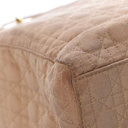Christian Dior Nylon Cannage Medium Lady Dior Beige 18 of 21