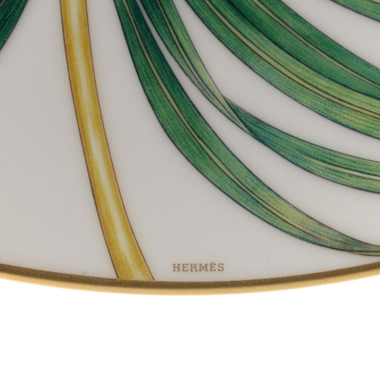 Hermes Porcelain Passifolia Dinner Plate N°2 Set of 2 5 of 7
