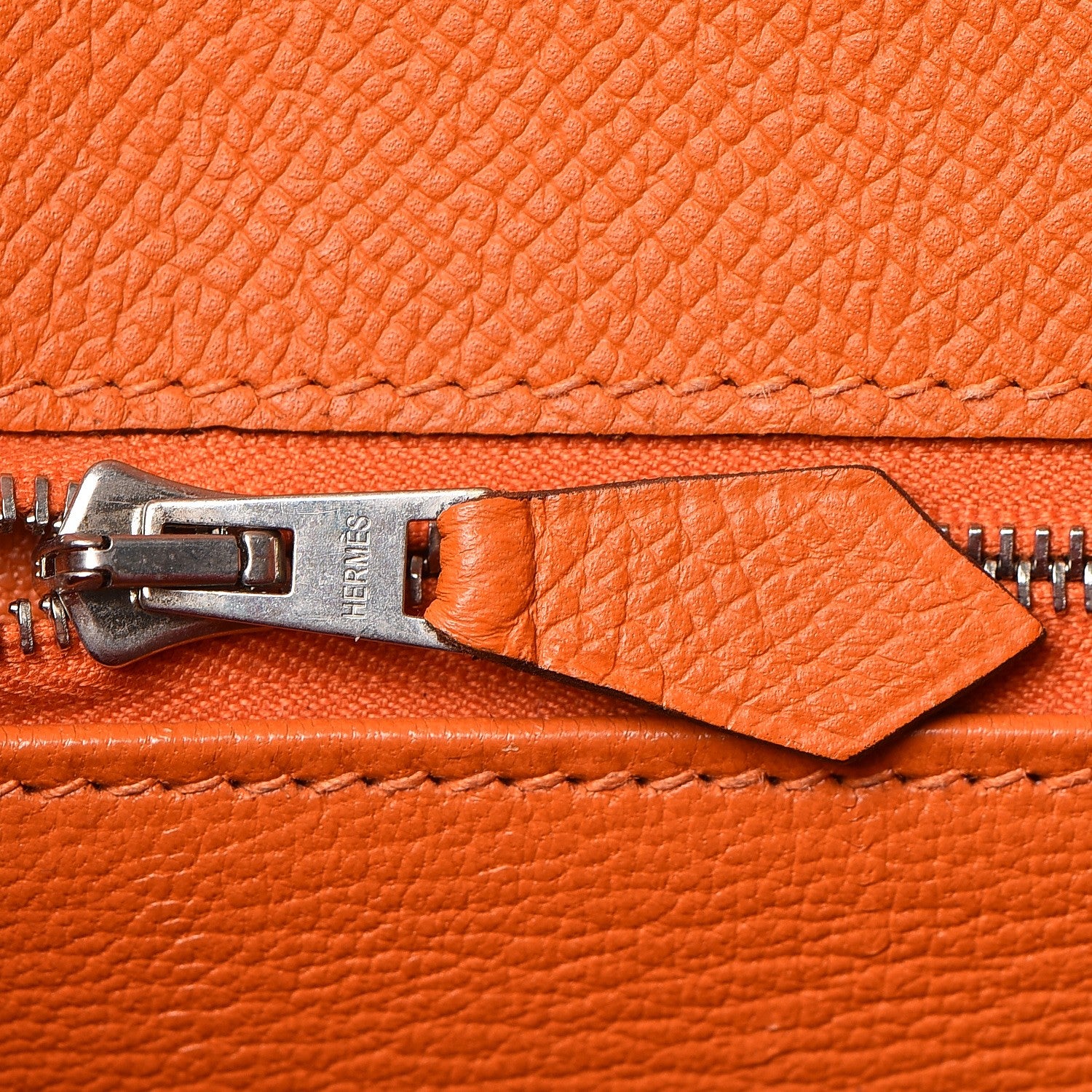 Hermes Epsom Kelly Sellier 35 Orange 16 of 34