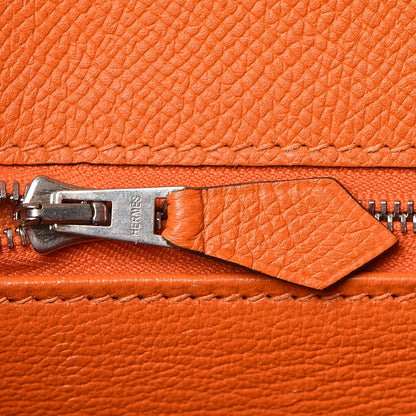 Hermes Epsom Kelly Sellier 35 Orange 16 of 34