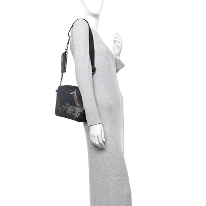 Louis Vuitton Damier Graphite Wild Animals Trio Messenger 2 of 12