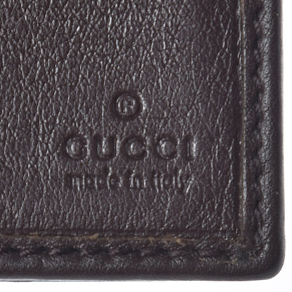 Gucci Guccissima Abbey Continental Wallet Chocolate 8 of 9