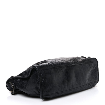 Balenciaga Agneau Classic Hardware Graffiti Handles S City Black 5 of 12