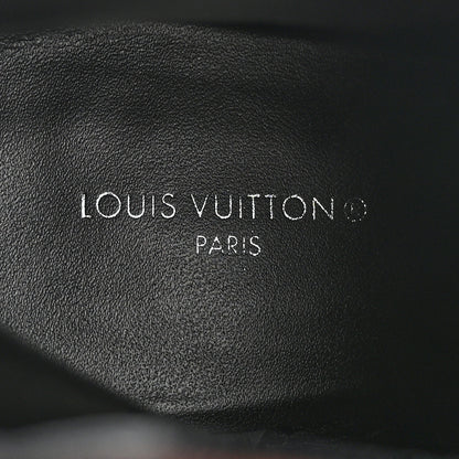 Louis Vuitton Patent Calfskin Monogram Star Trail Ankle Boots 38.5 Black 7 of 11