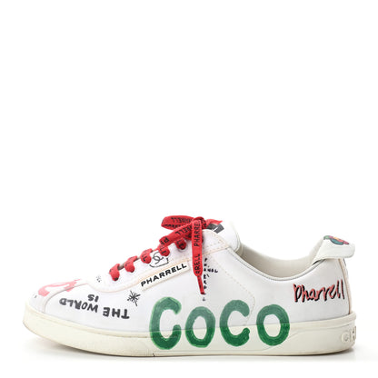 Chanel x Pharrell Williams Calfskin Womens Sneakers 40 White 2 of 16