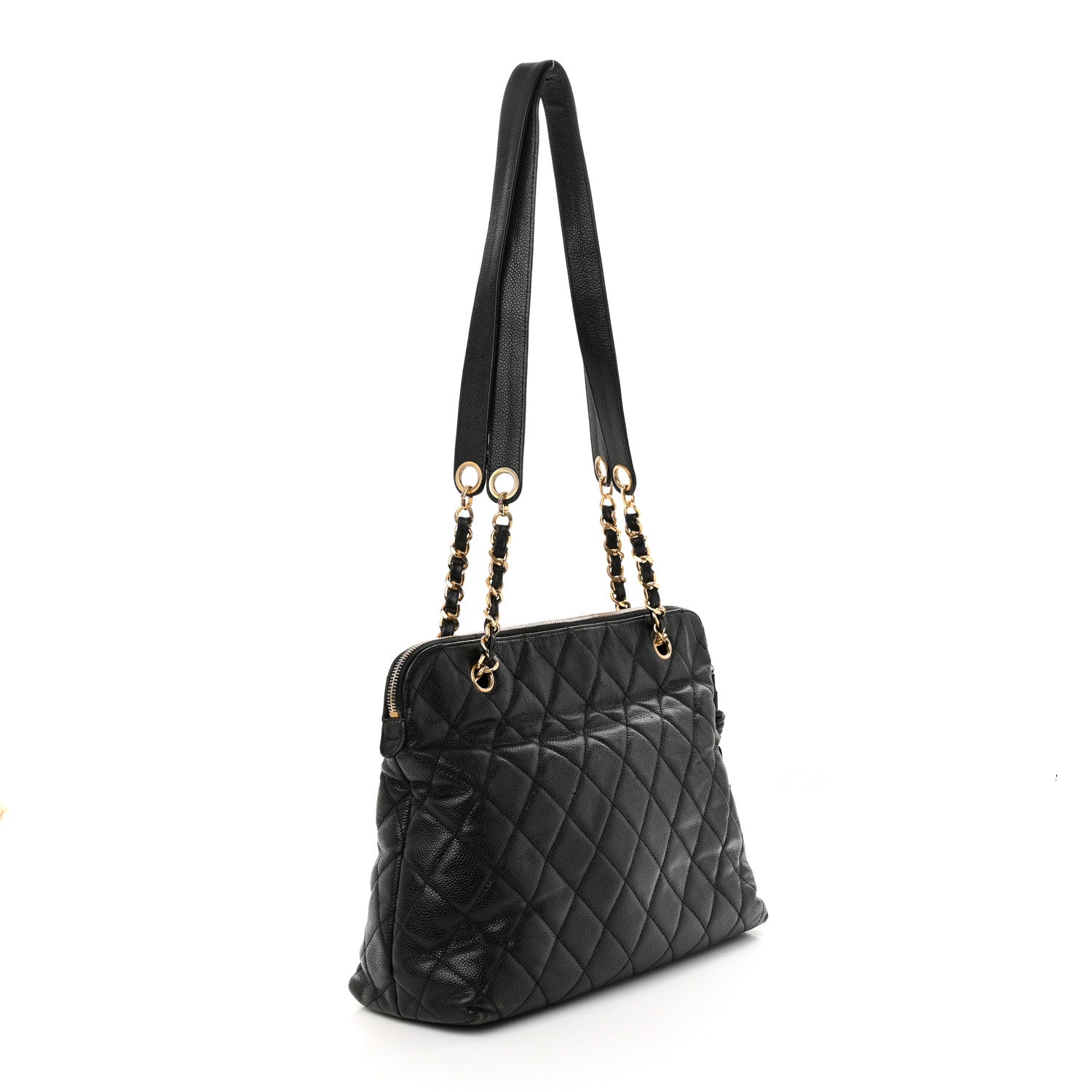 Chanel Caviar Quilted Flap Shoulder Bag Black 3 of 14