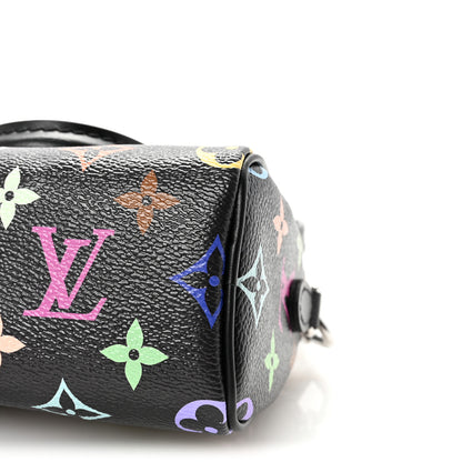 Louis Vuitton LV X TM Monogram Multicolor Nano Speedy Black 9 of 10