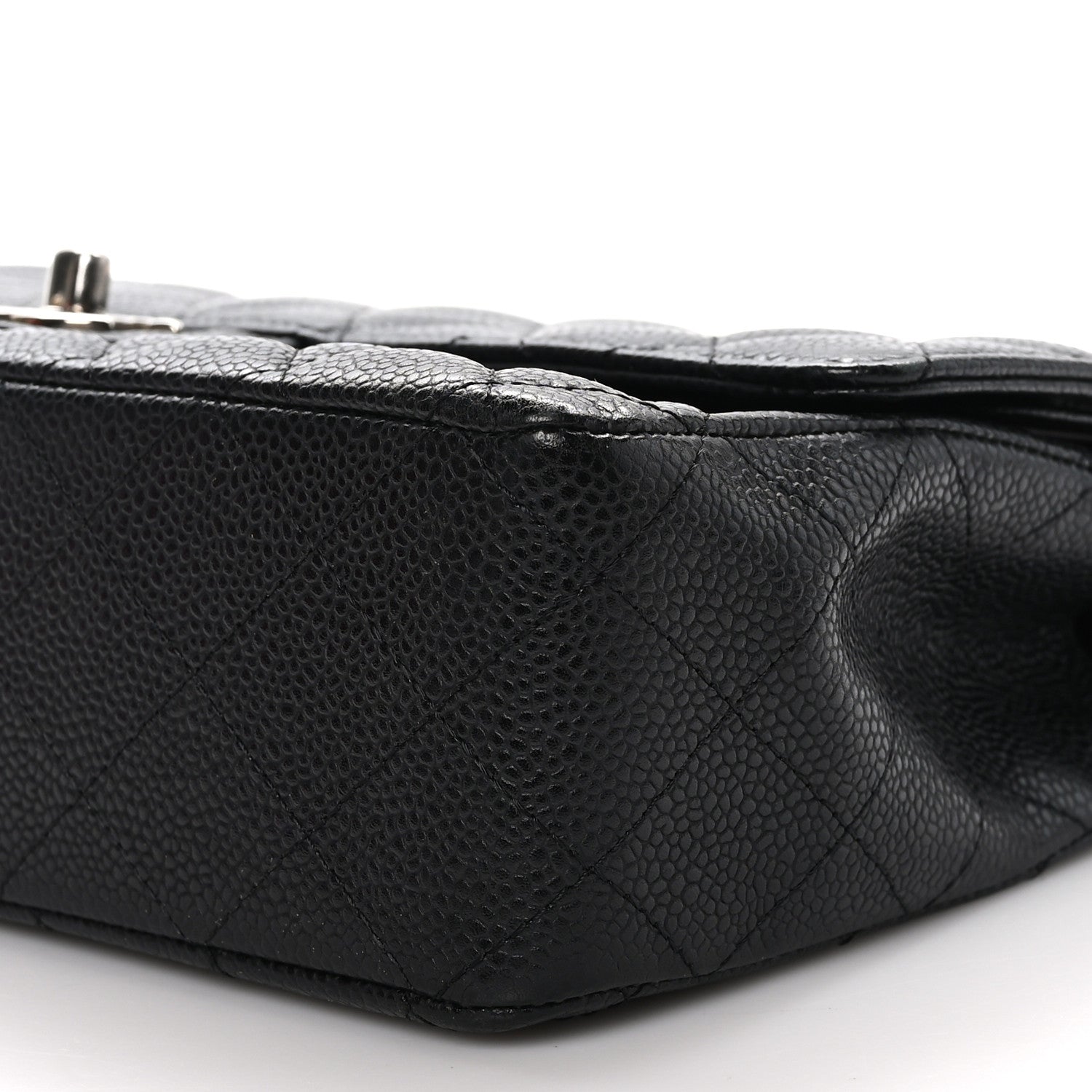 Chanel Caviar Quilted Medium Double Flap Black 10 of 10