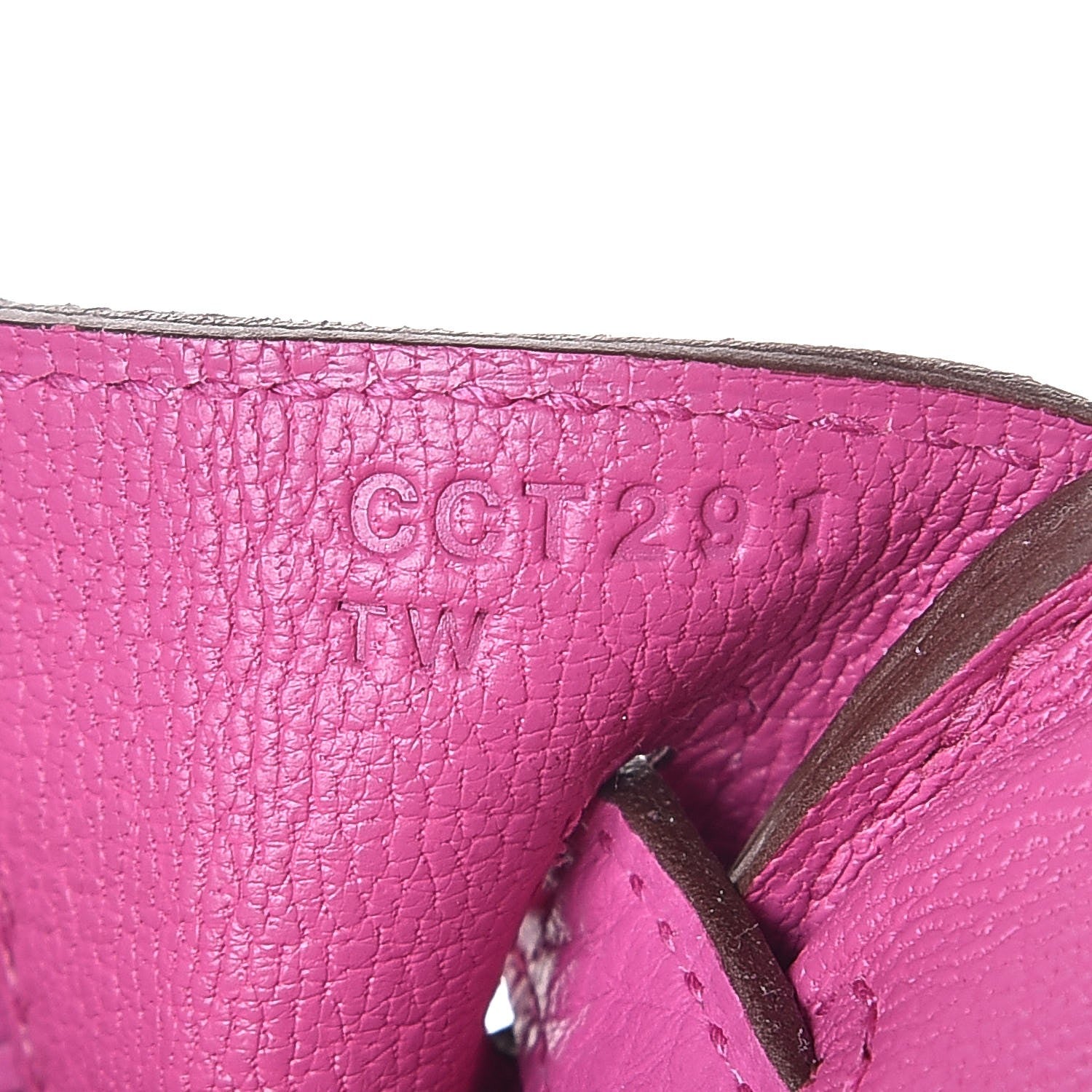 Hermes Togo Birkin 25 Magnolia 7 of 8