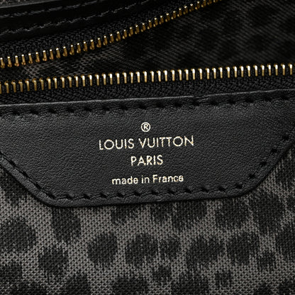 Louis Vuitton Monogram Giant Wild At Heart Keepall Bandouliere 45 Black 5 of 8