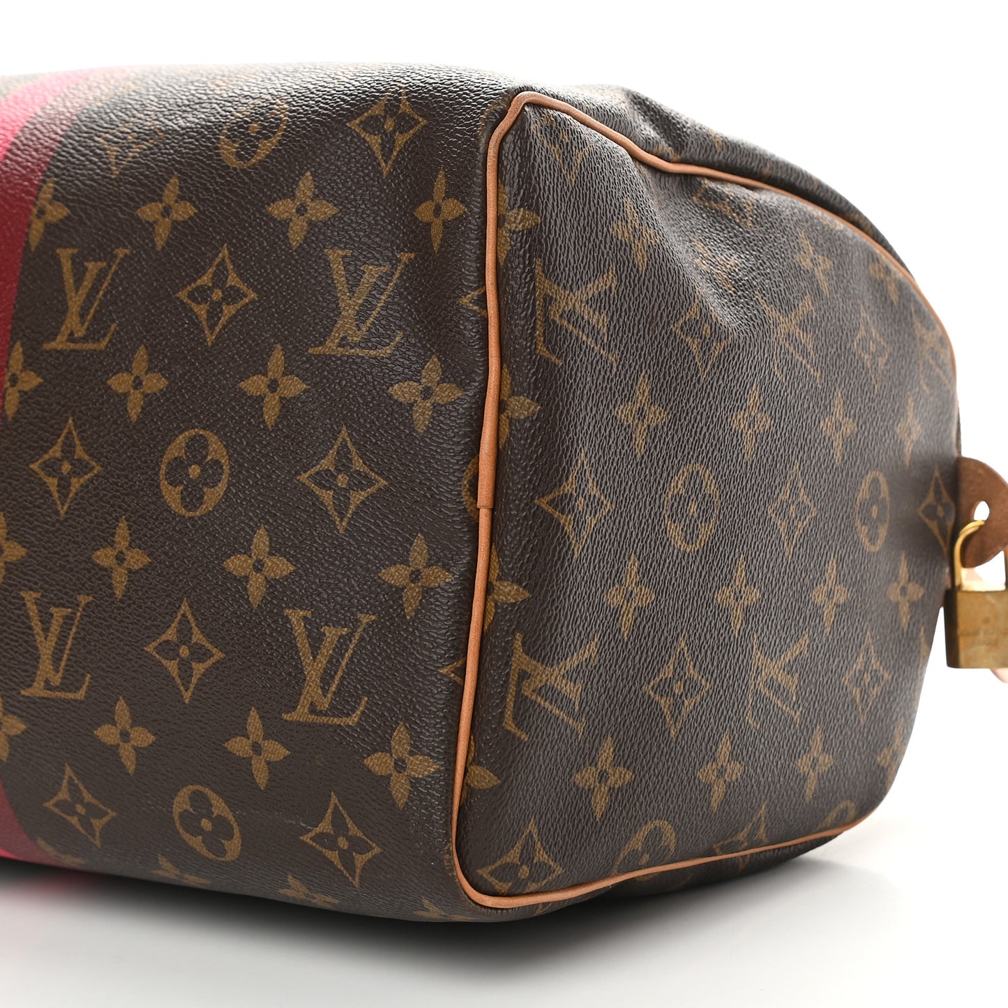 Monogram My LV Heritage Speedy 30 Fuchsia Rouge