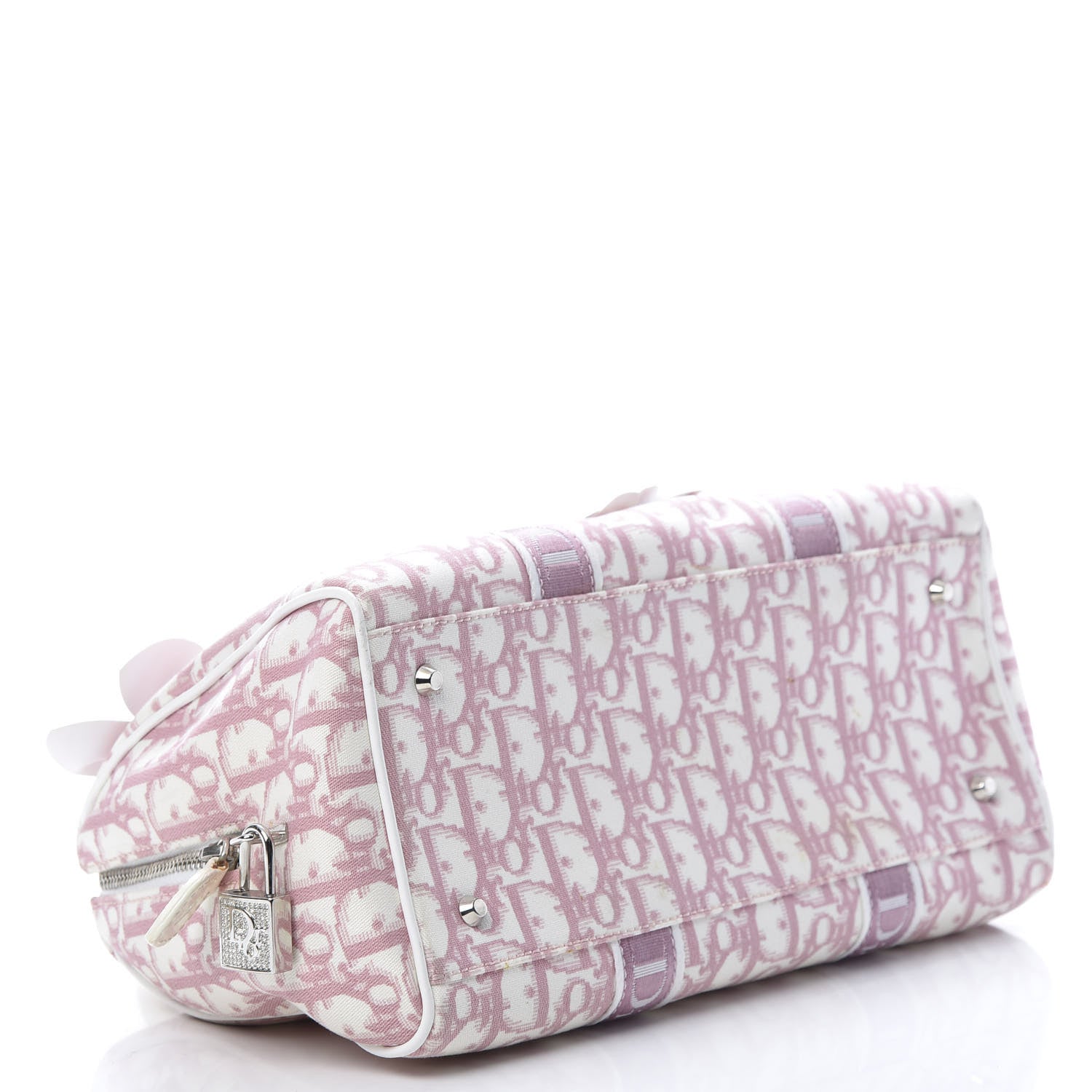 Christian Dior Monogram Girly Boston Pink 4 of 15