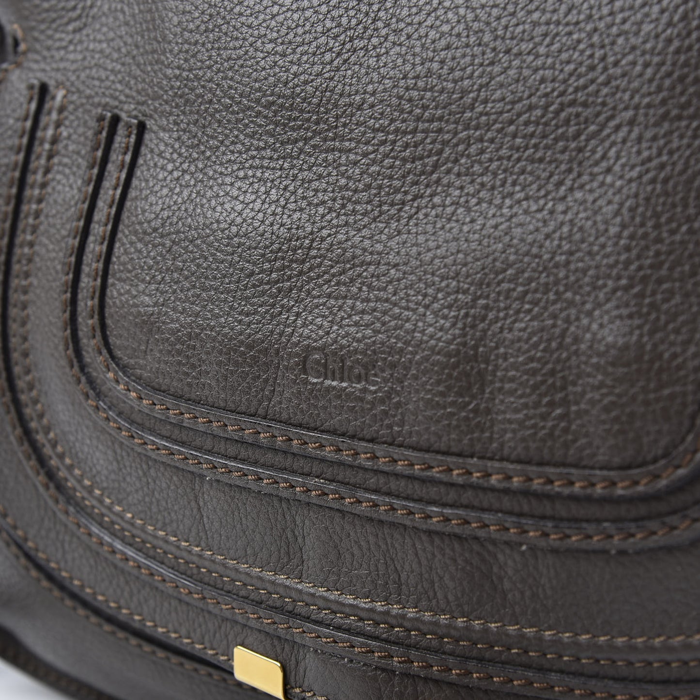 Calfskin Medium Marcie Satchel Ash