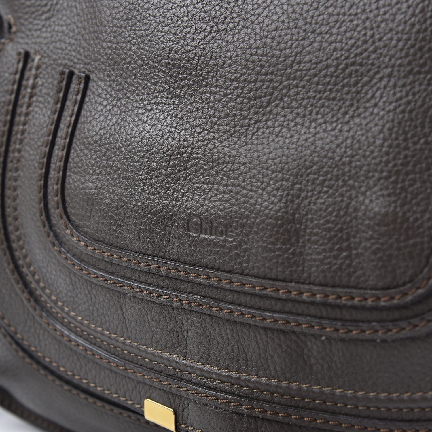 Chloe Calfskin Medium Marcie Satchel Ash 12 of 14