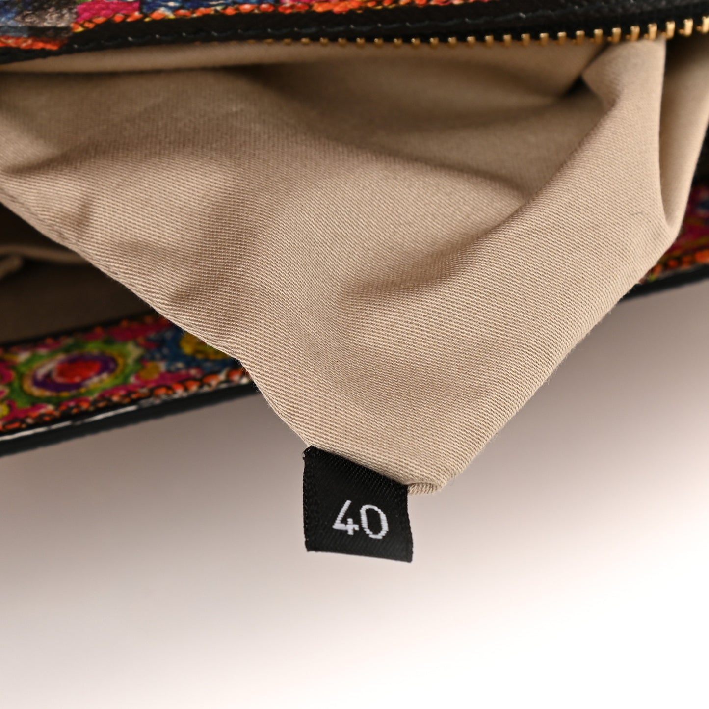 Dauphine Fan Foulard Medium Miss Sicily Satchel Black Multicolor