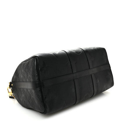 Louis Vuitton Empreinte Monogram Giant Keepall Bandouliere 45 Black 3 of 8