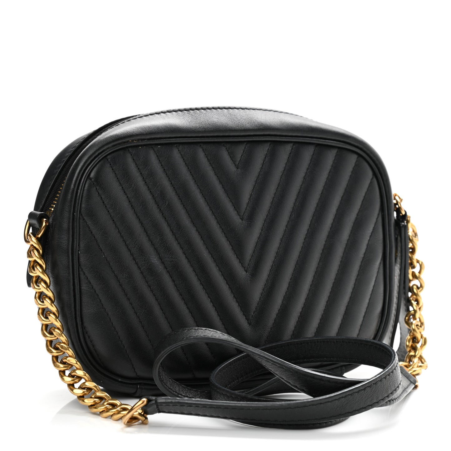 Calfskin New Wave Camera Bag Black
