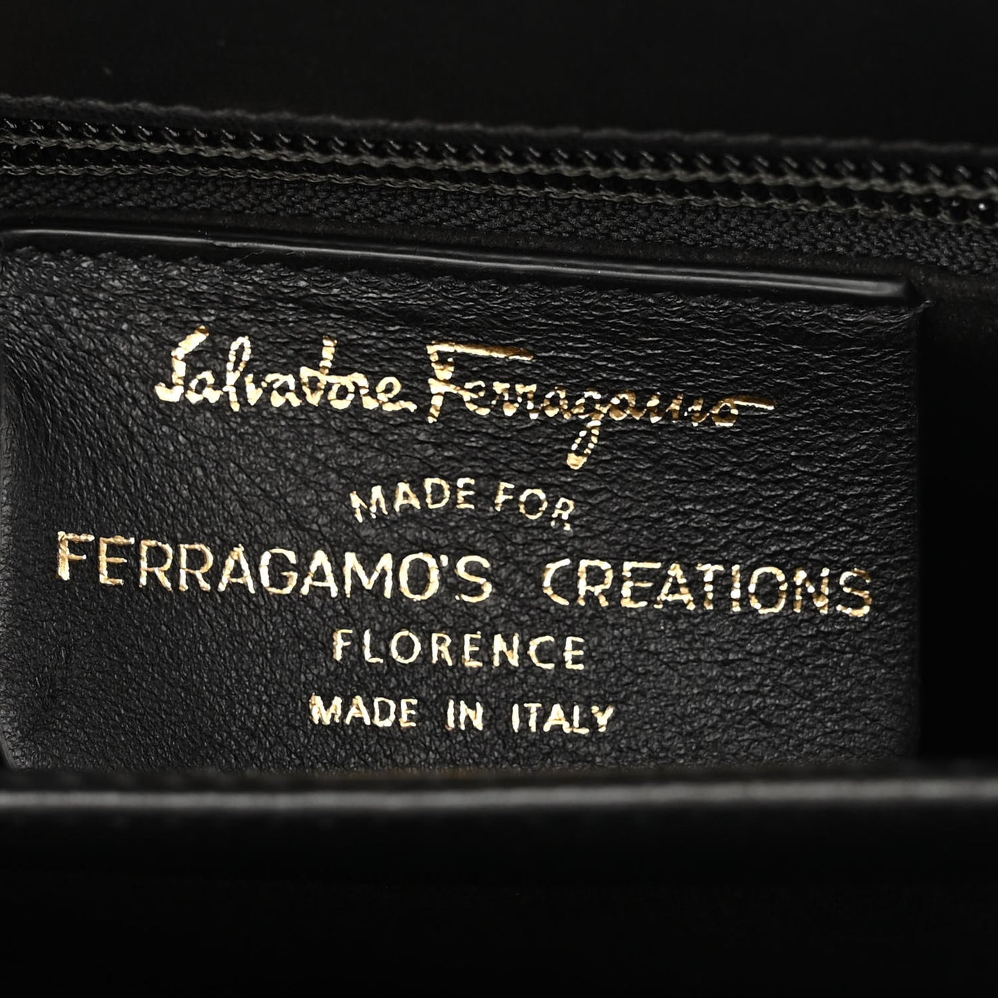 Brushed Off Calfskin Iconic Top Handle Bag Black