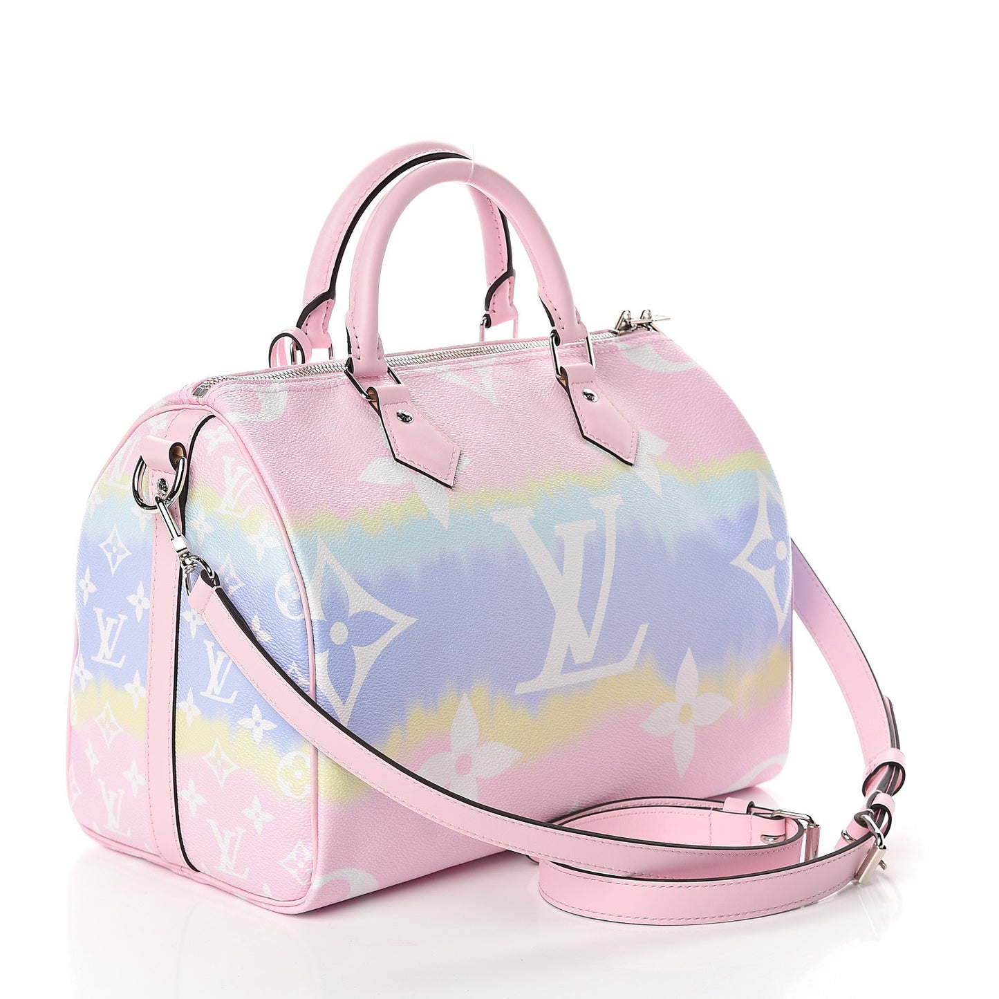 Monogram Escale Speedy Bandouliere 30 Pastel