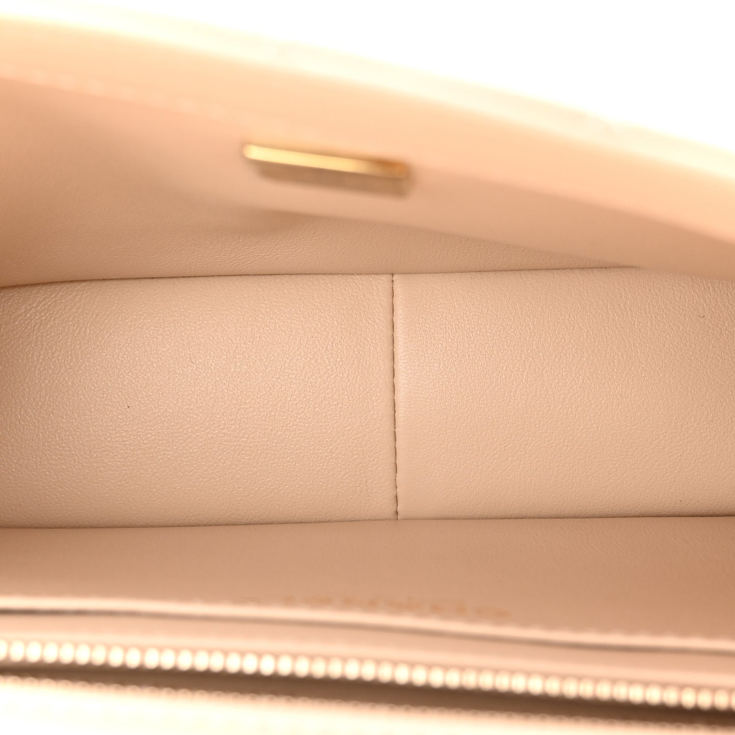 Lambskin Quilted Small Sweet Camellia Flap Beige