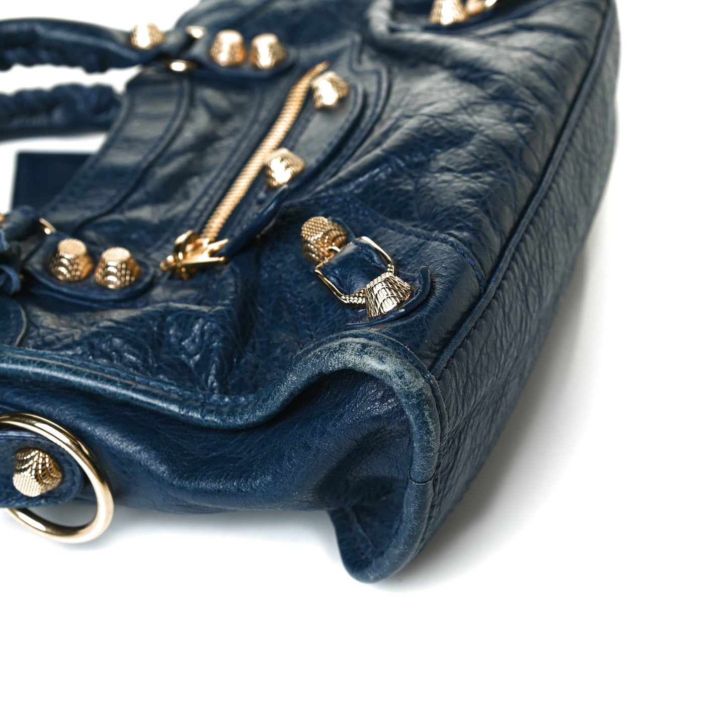 Agneau Giant 12 Gold Hardware Mini City Bleu Mineral