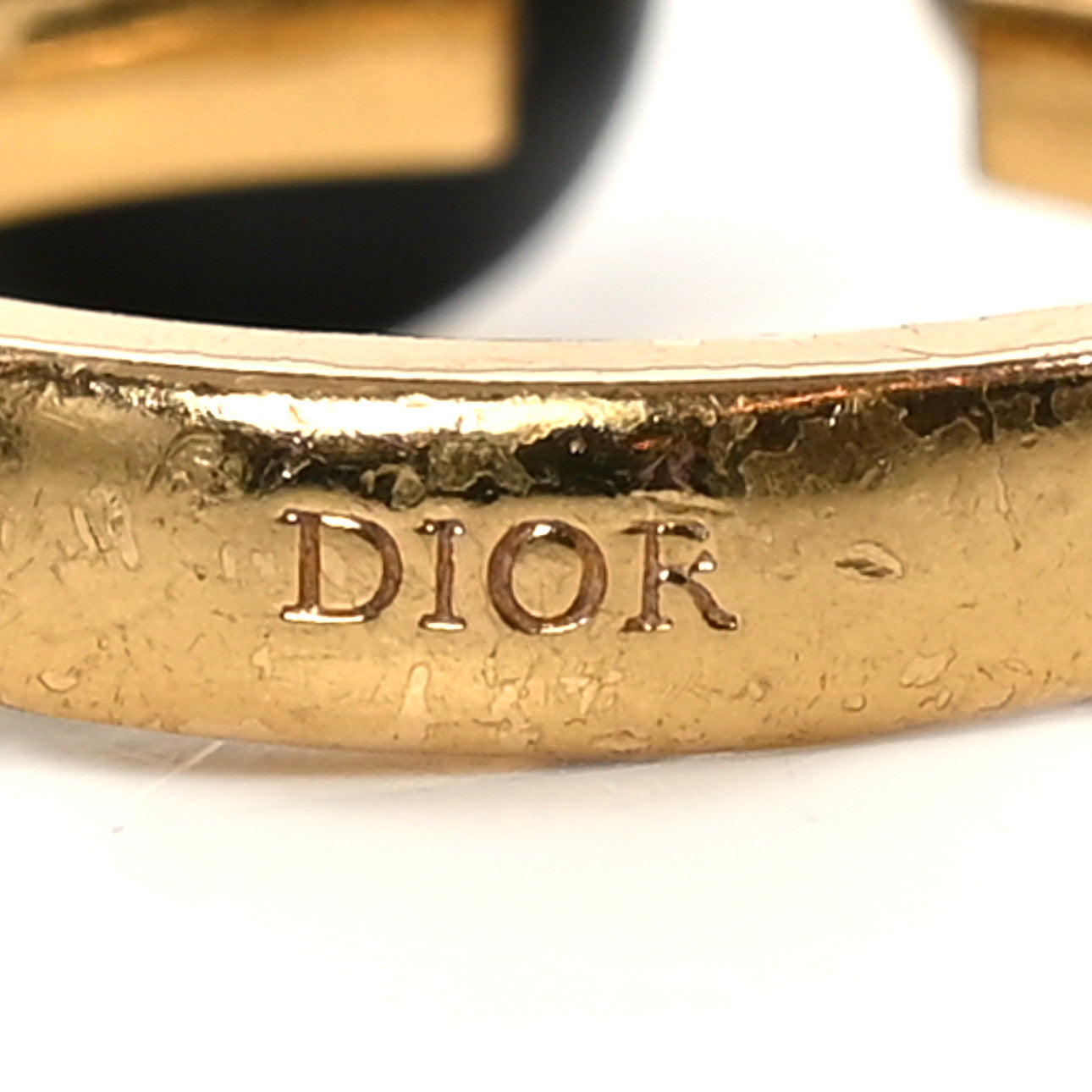 Christian Dior Metal Tribales New Look Ring M 52 6 Black Gold