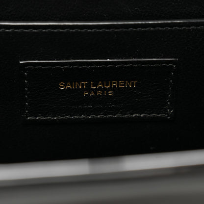 Saint Laurent Patent Daria Clutch Black 6 of 6