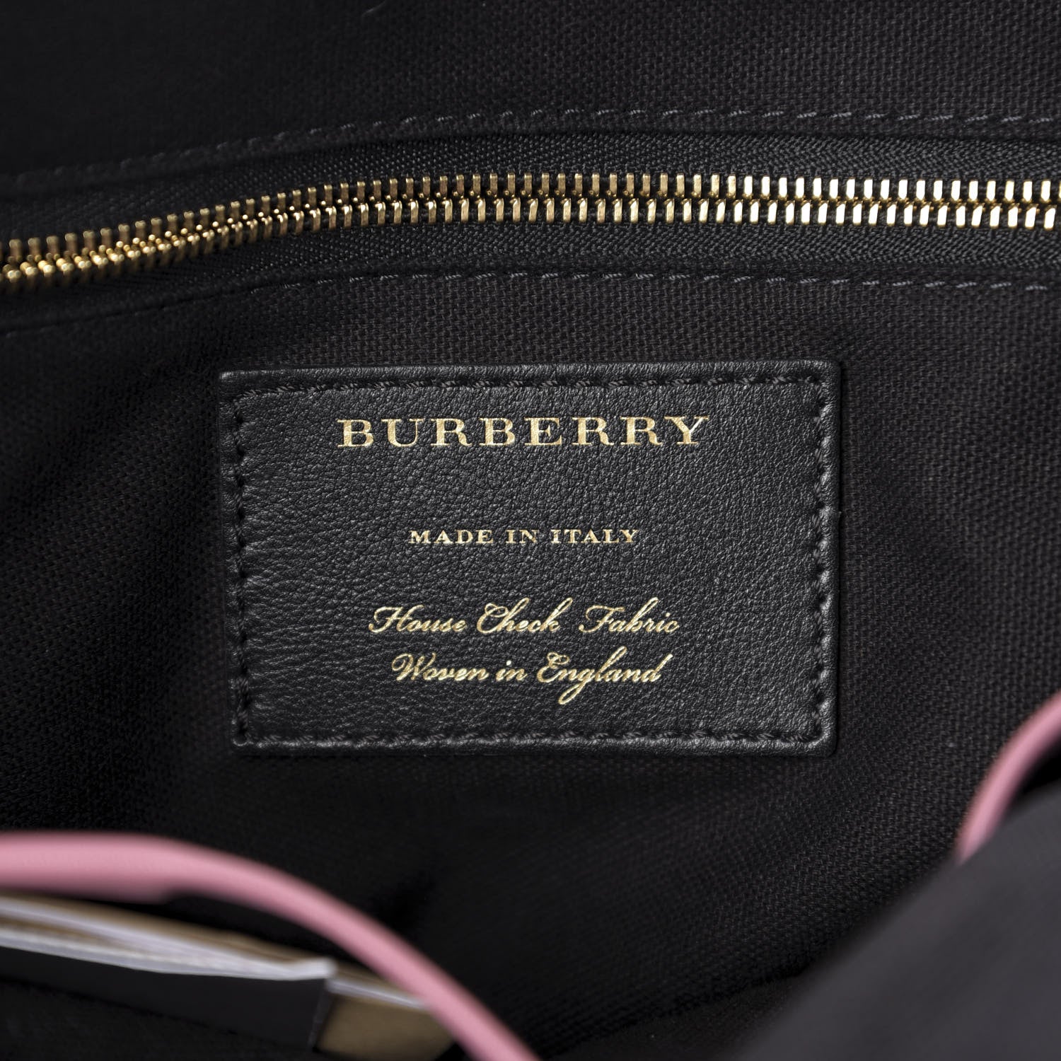 Burberry Bridle Calfskin House Check Small Orchard Bowling Bag Pink 7 of 11