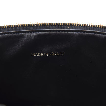 Chanel Caviar Vanity Cosmetic Case Black 10 of 11