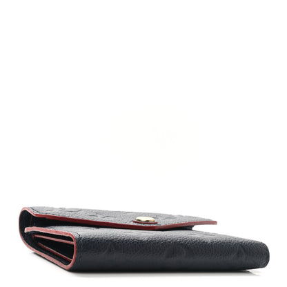 Louis Vuitton Empreinte Victorine Wallet Marine Rouge 4 of 10