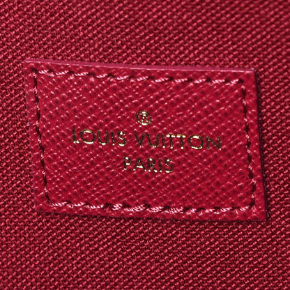 Louis Vuitton Monogram Pochette Felicie Chain Wallet Fuchsia 8 of 11
