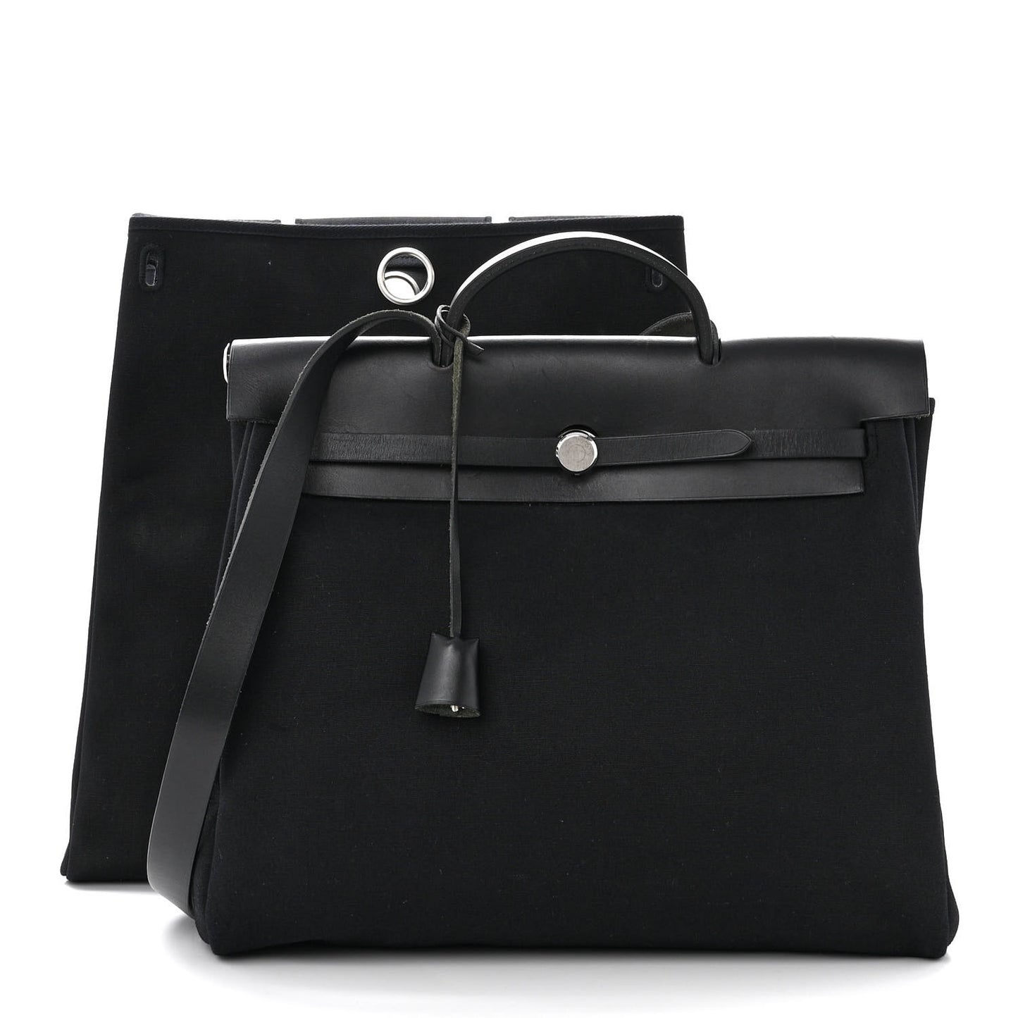 Toile Vache Calfskin Herbag 39 MM Black