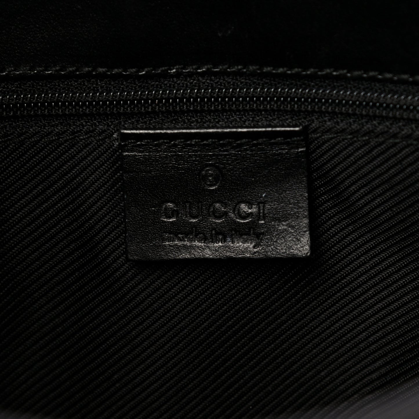 Monogram Piston Lock Shoulder Bag Black