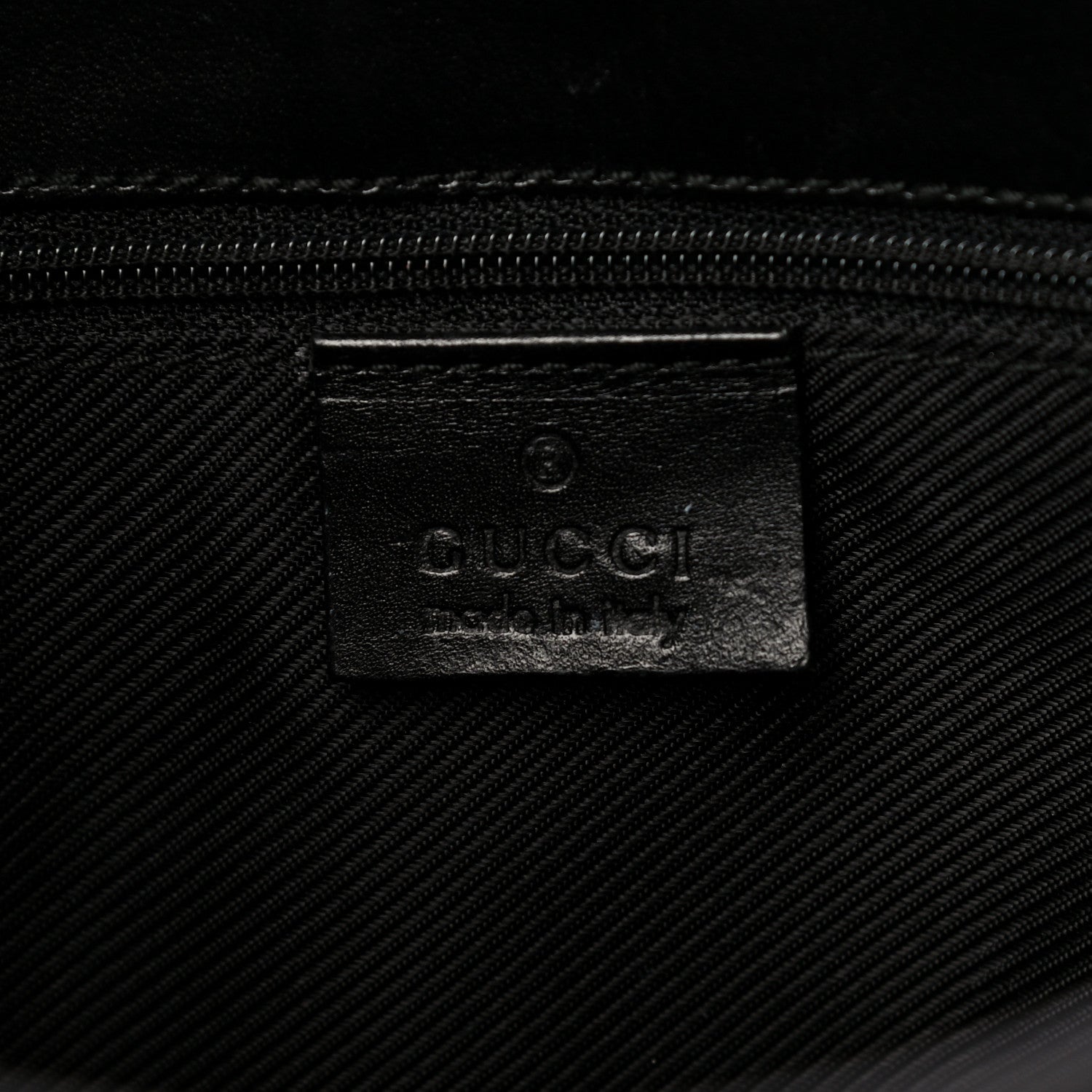 Gucci Monogram Piston Lock Shoulder Bag Black 6 of 14