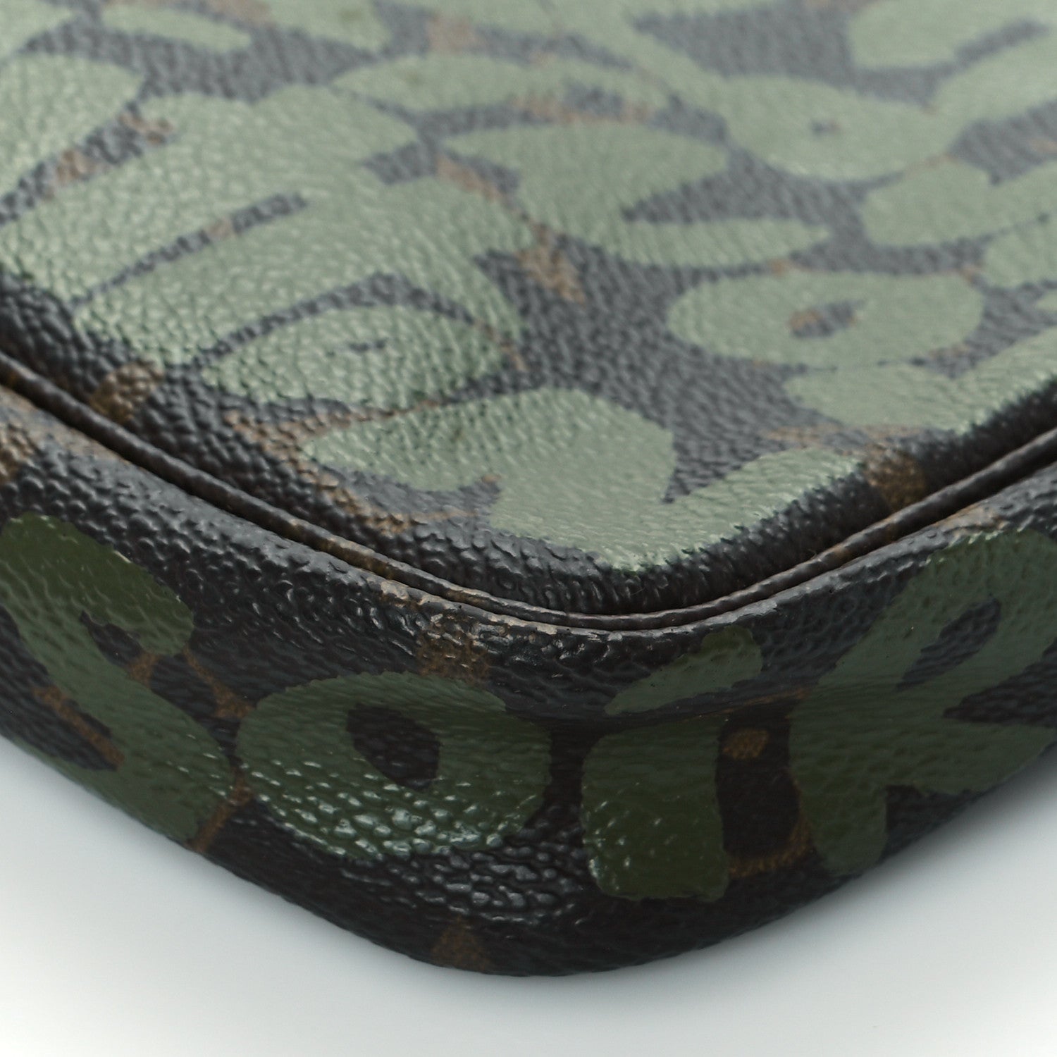 Louis Vuitton Monogram Graffiti Pochette Accessories Kaki 9 of 9