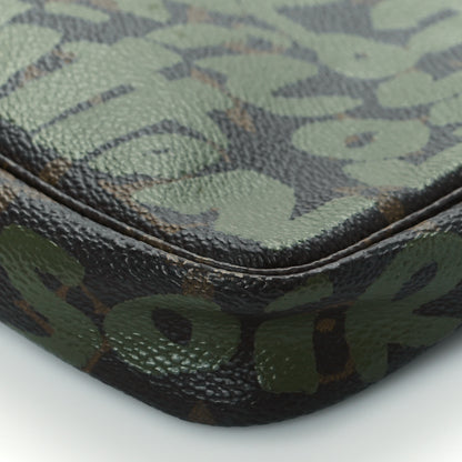 Louis Vuitton Monogram Graffiti Pochette Accessories Kaki 9 of 9