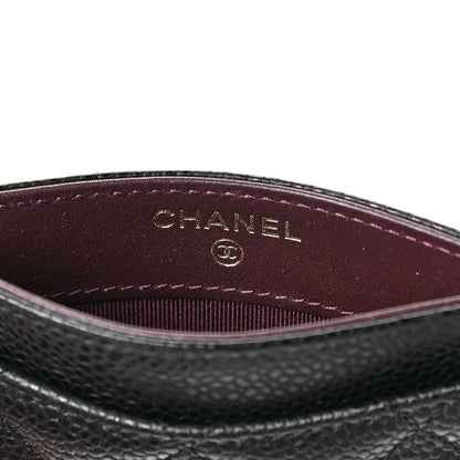 Chanel Caviar Quilted Card Holder Black 7 of 9