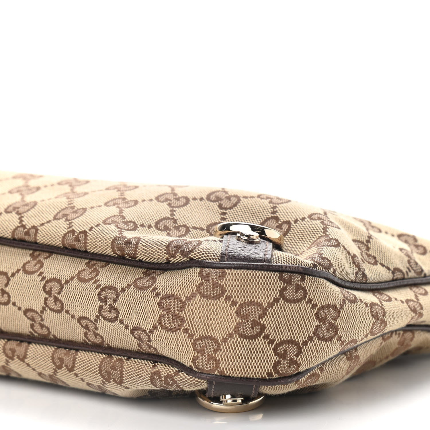 Gucci Monogram Medium Abbey D Ring Hobo Brown 9 of 9