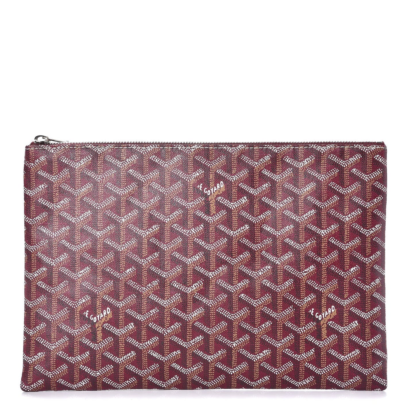 Goyardine Senat Pochette MM Burgundy