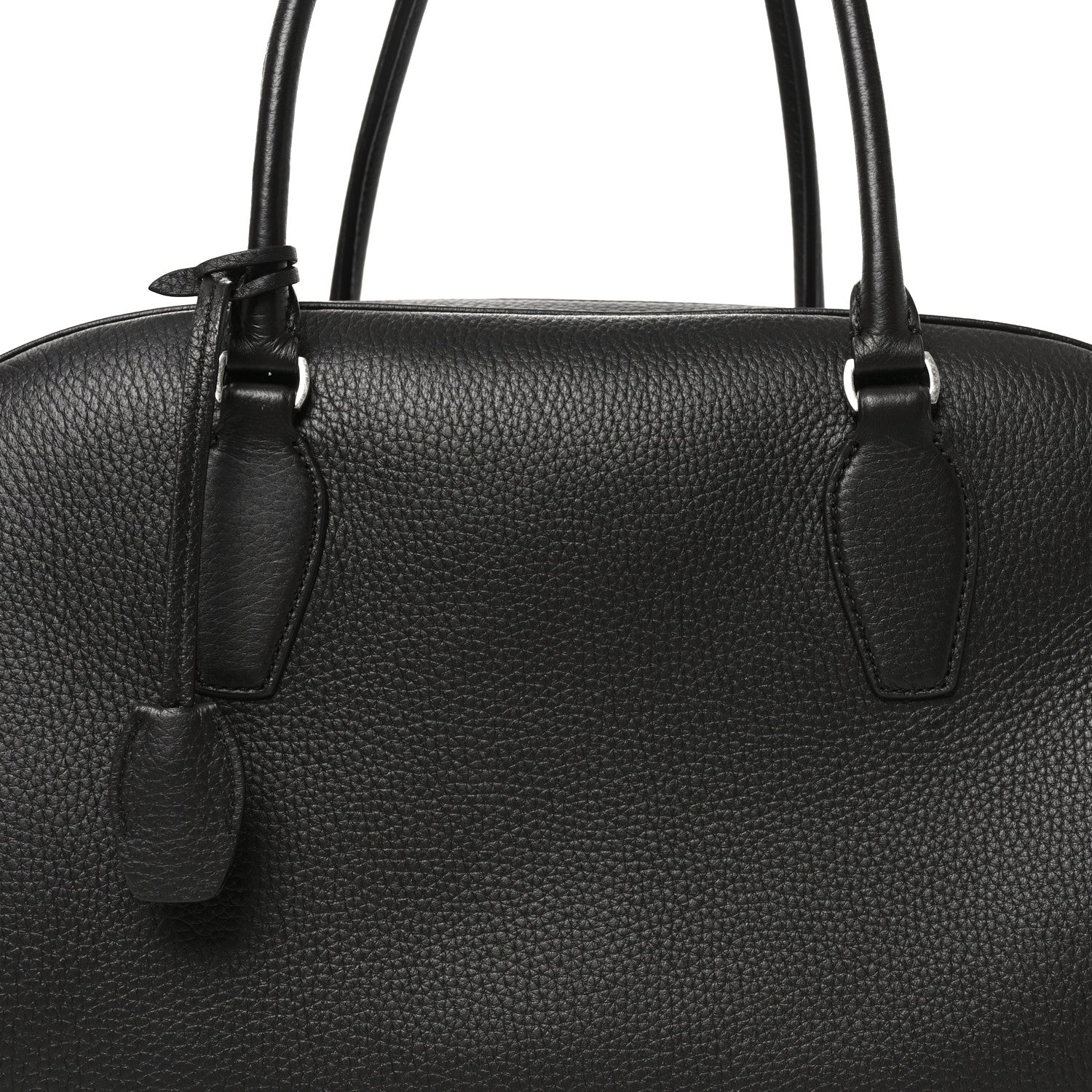 The Row Matte Grained Calfskin India 15.75 Wood Brown 7 of 9