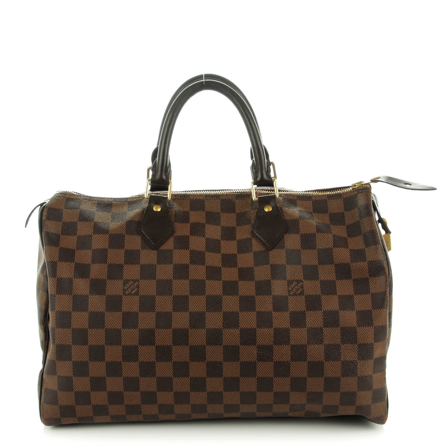 Louis Vuitton Damier Ebene Speedy 35 1 of 12
