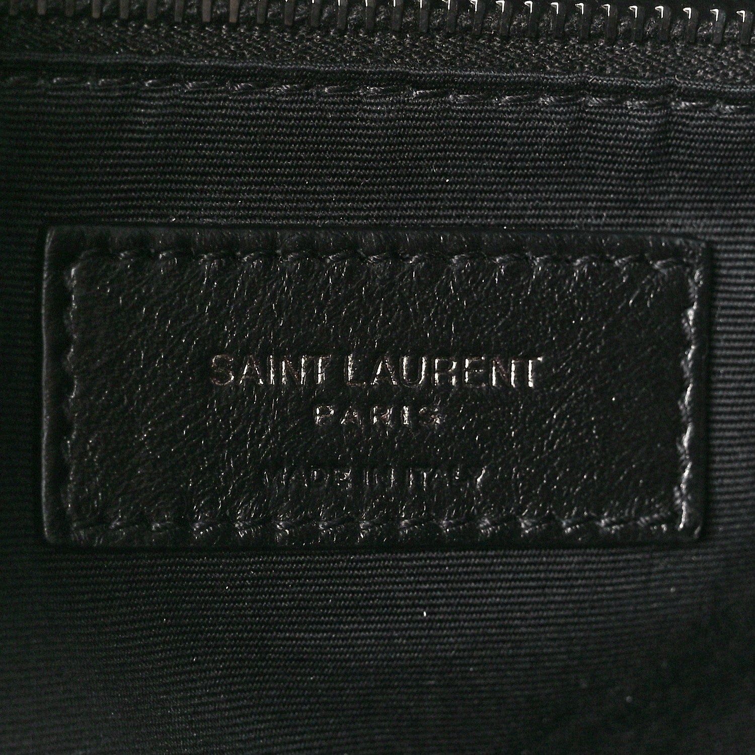 Saint Laurent Crinkled Calfskin Matelasse Monogram Niki Shoulder Bag Black 6 of 11