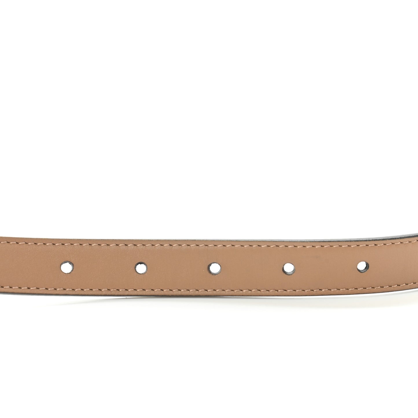 Moon Calfskin Double G 20mm Belt 70 28 Natural Tan