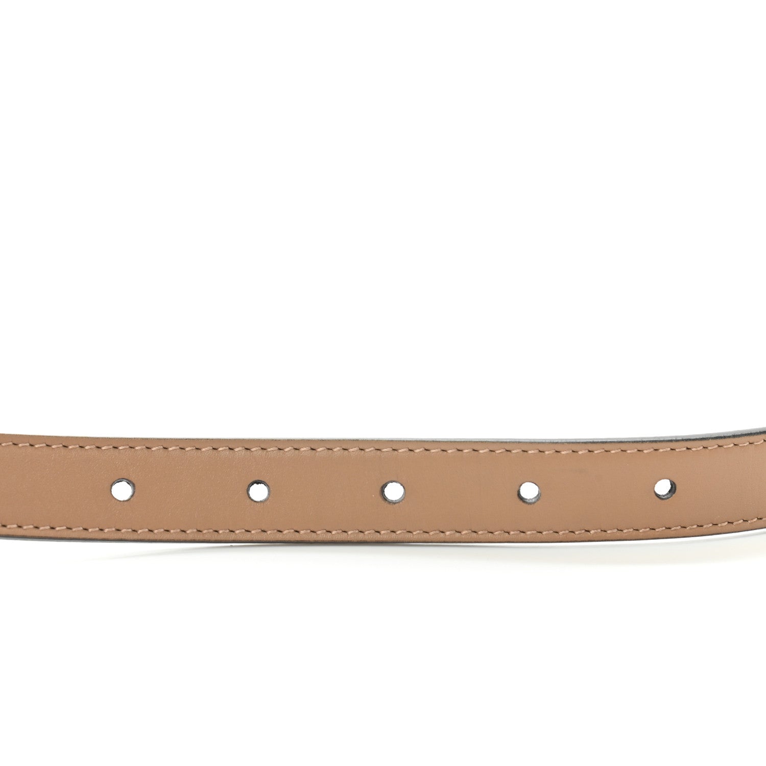 Gucci Moon Calfskin Double G 20mm Belt 70 28 Natural Tan 6 of 6